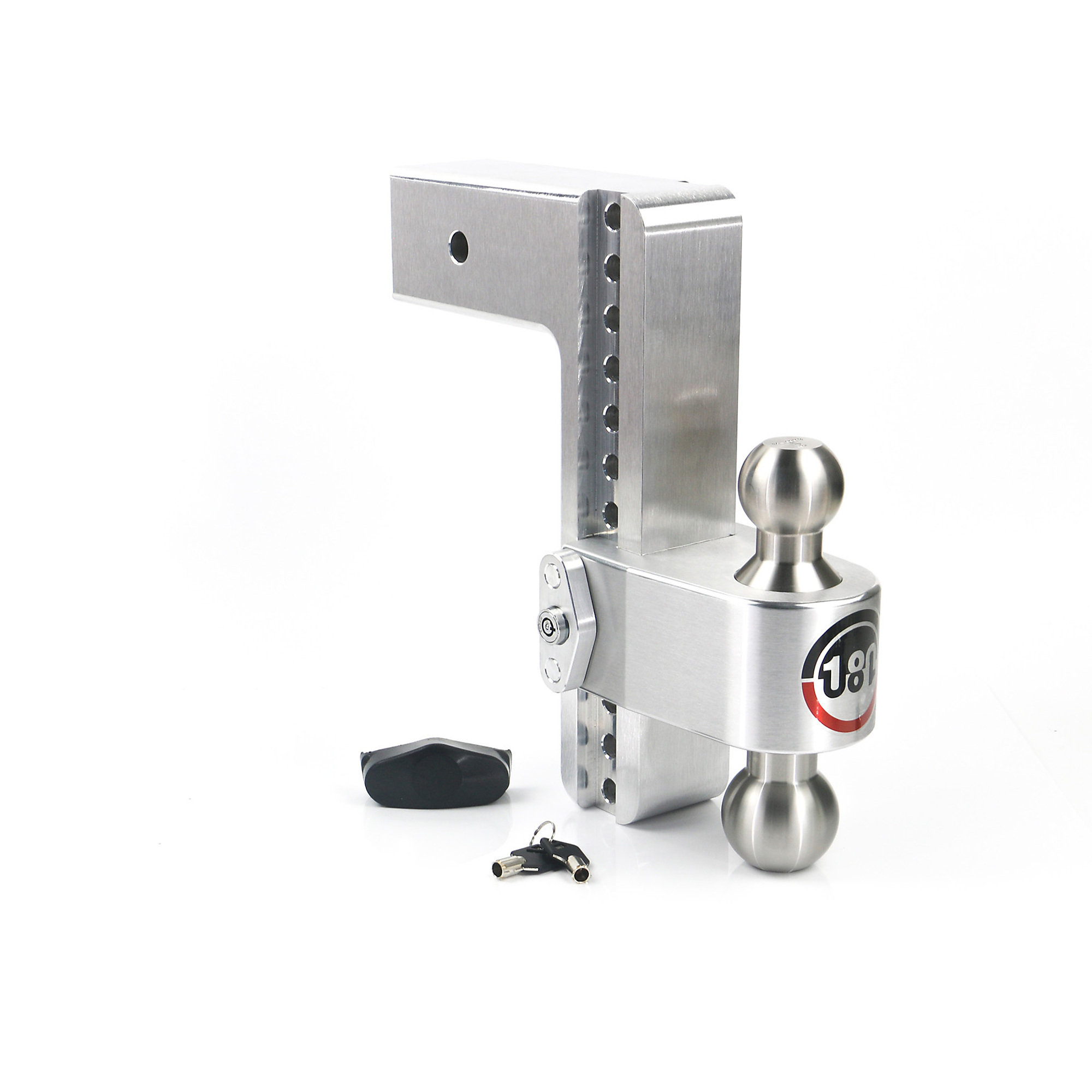 Weigh-Safe 180 Turnover Ball Hitch - 10in. Drop, 3in. Shank, 2-5/16in. Ball Diameter, 21,000 lb Gross Towing Weight, Class V, Model# LTB10-3